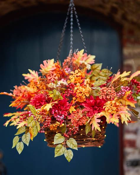 faux fall leaf flowers